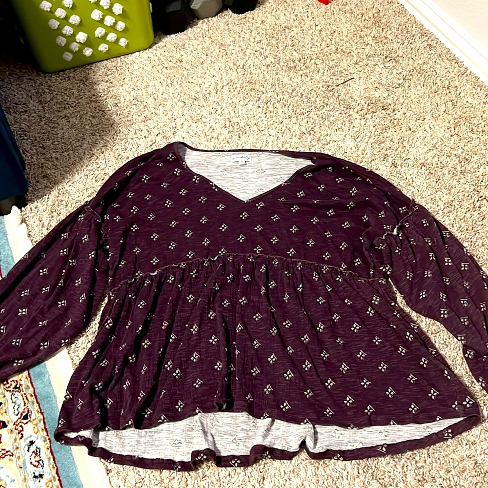 Wonderly tunic top